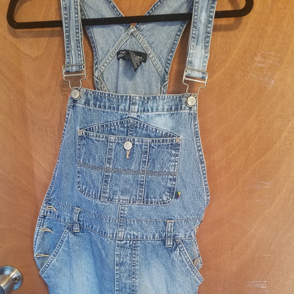 M No Boundaries 7/8 junior overall shorts